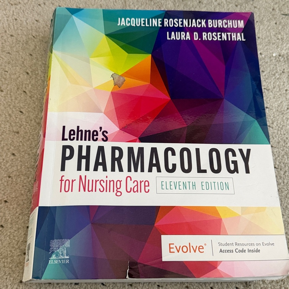 Lehne's Pharmacology for Nursing Care Book